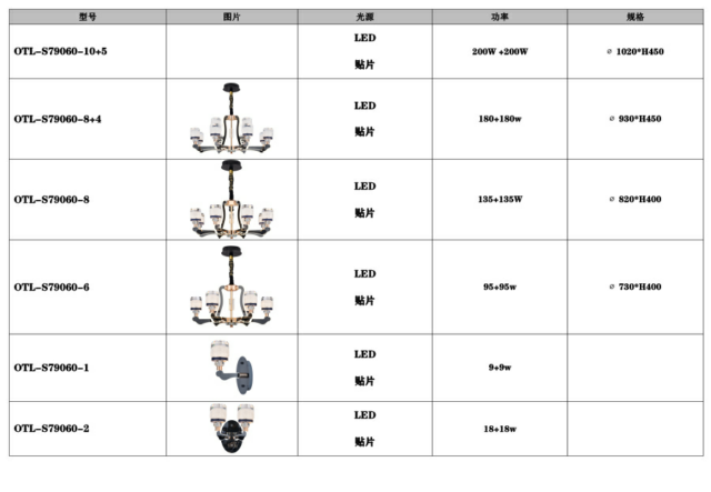 简约客厅吊灯